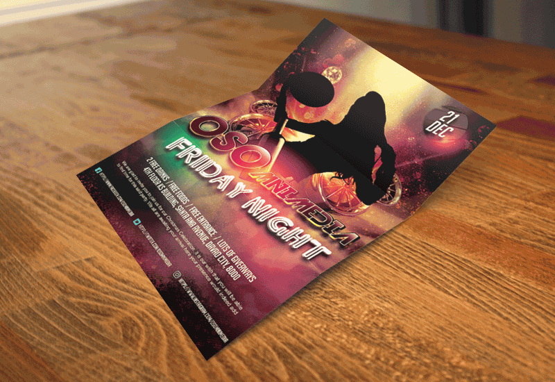 Promotional Flyers and Event Posters