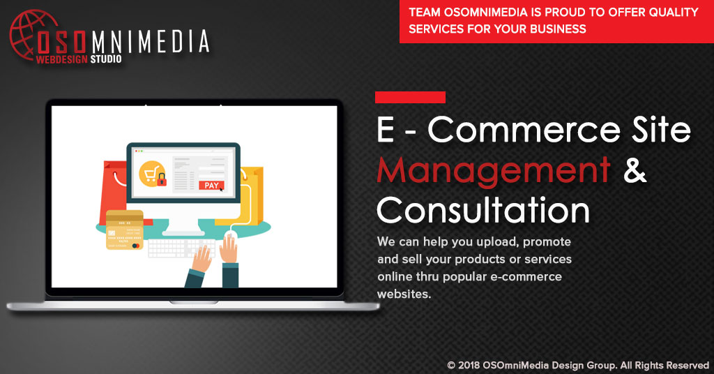 E-Commerce Site Management And Consultation