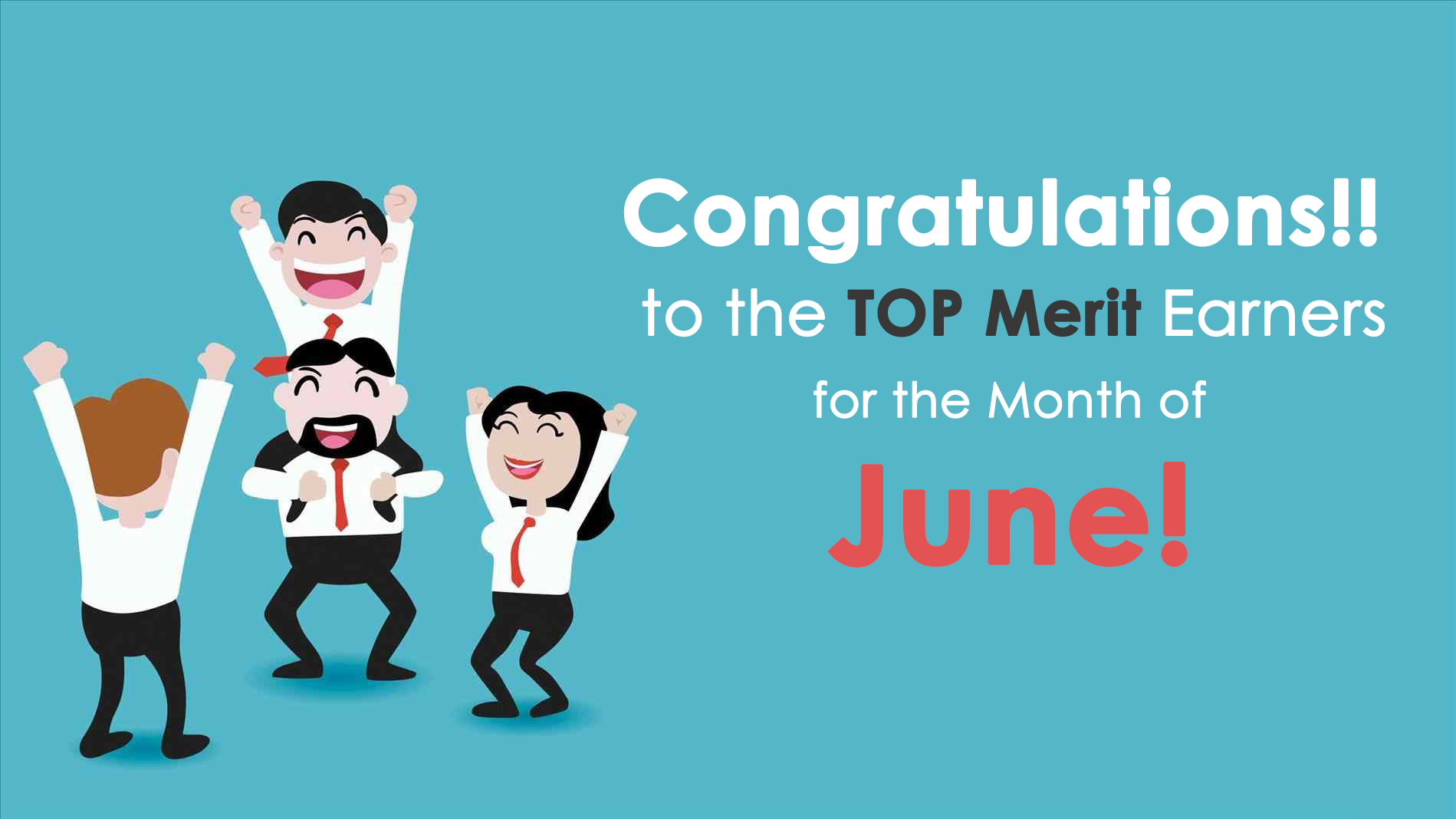 OSOMniMedia - Top Merit Earners for the month of June 2018