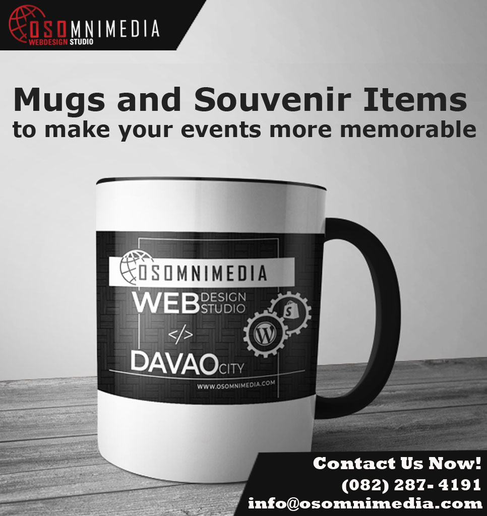 Customized Best Mug and Souvenir Items in in Davao City, Philippines