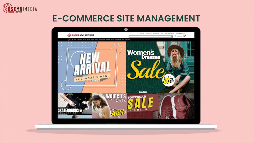E-Commerce Site Management | OSOmnimedia Web Services in The Philippines