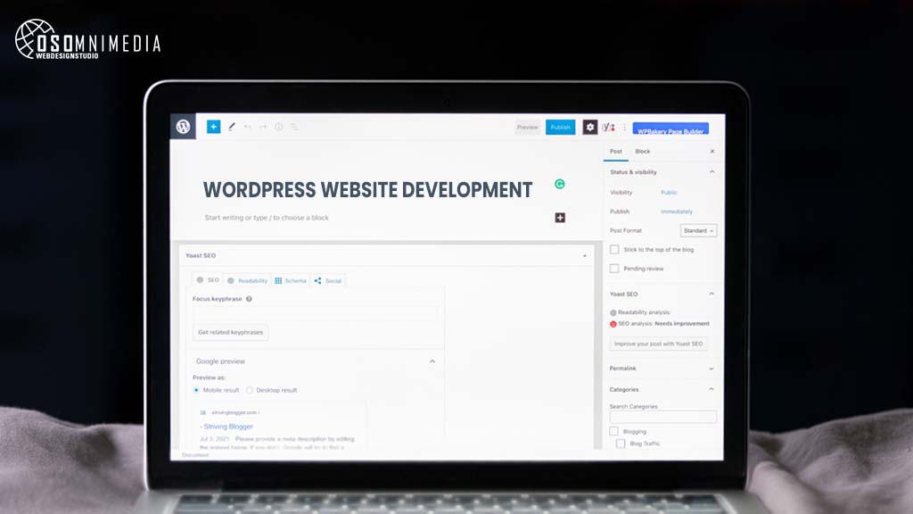 Get Your Own Business Website with WordPress | OSOmniMedia Web Development Services in the Philippines