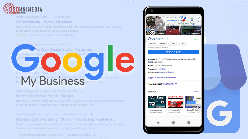 Get Your Business Profile Listed on Google | OSOmnimedia's Google My Business Services in the Philippines