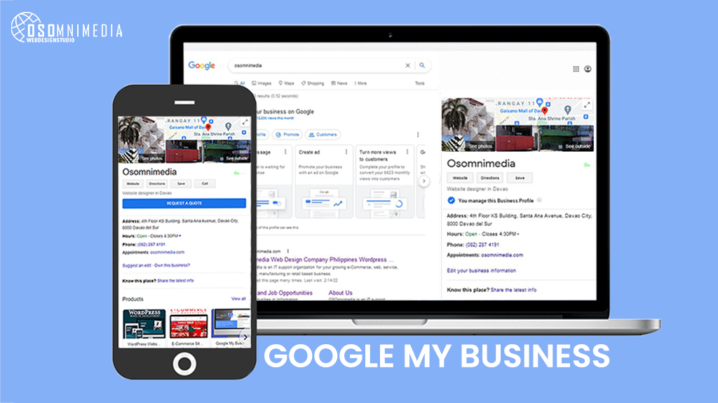 Get More Customers with a Great Business Profile | OSOmnimedia's Google My Business Services in the Philippines