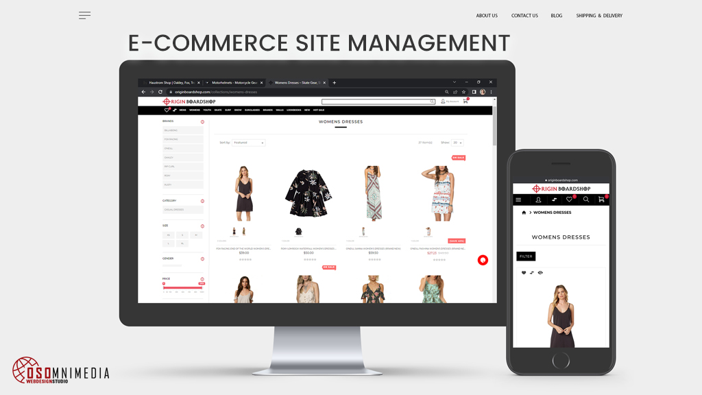 Bring Your Business Online to an Ecommerce Website | OSOmnimedia Web Services in the Philippines